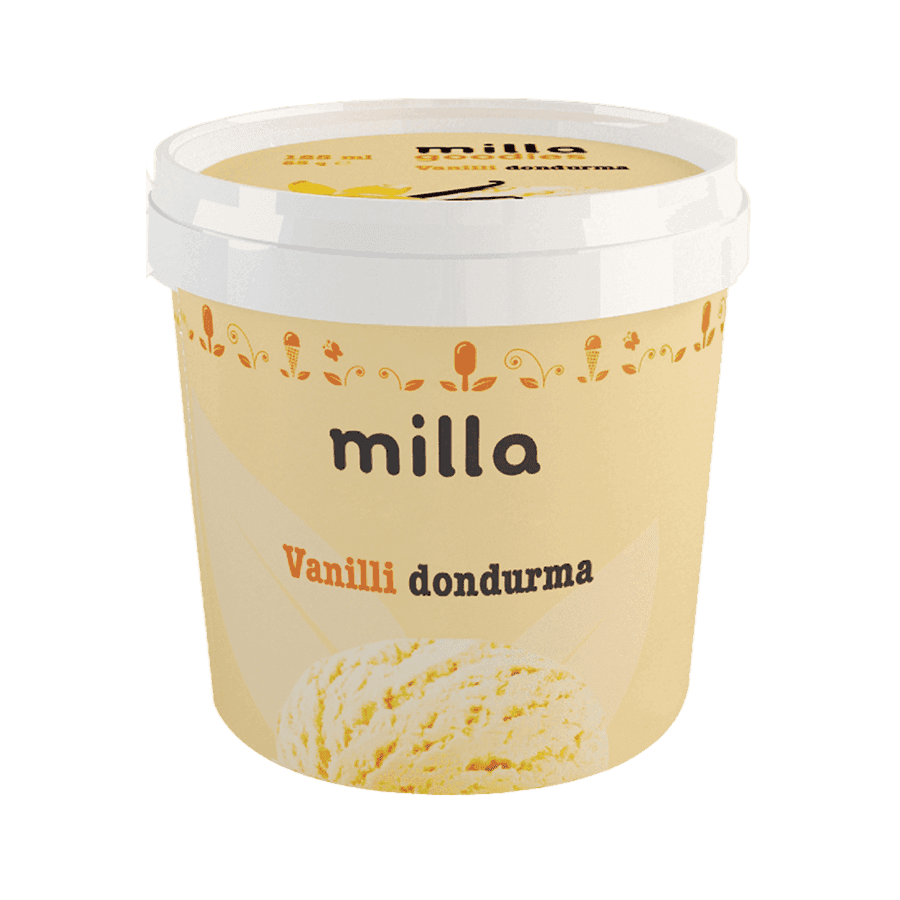 Dondurma vanilli 125ml