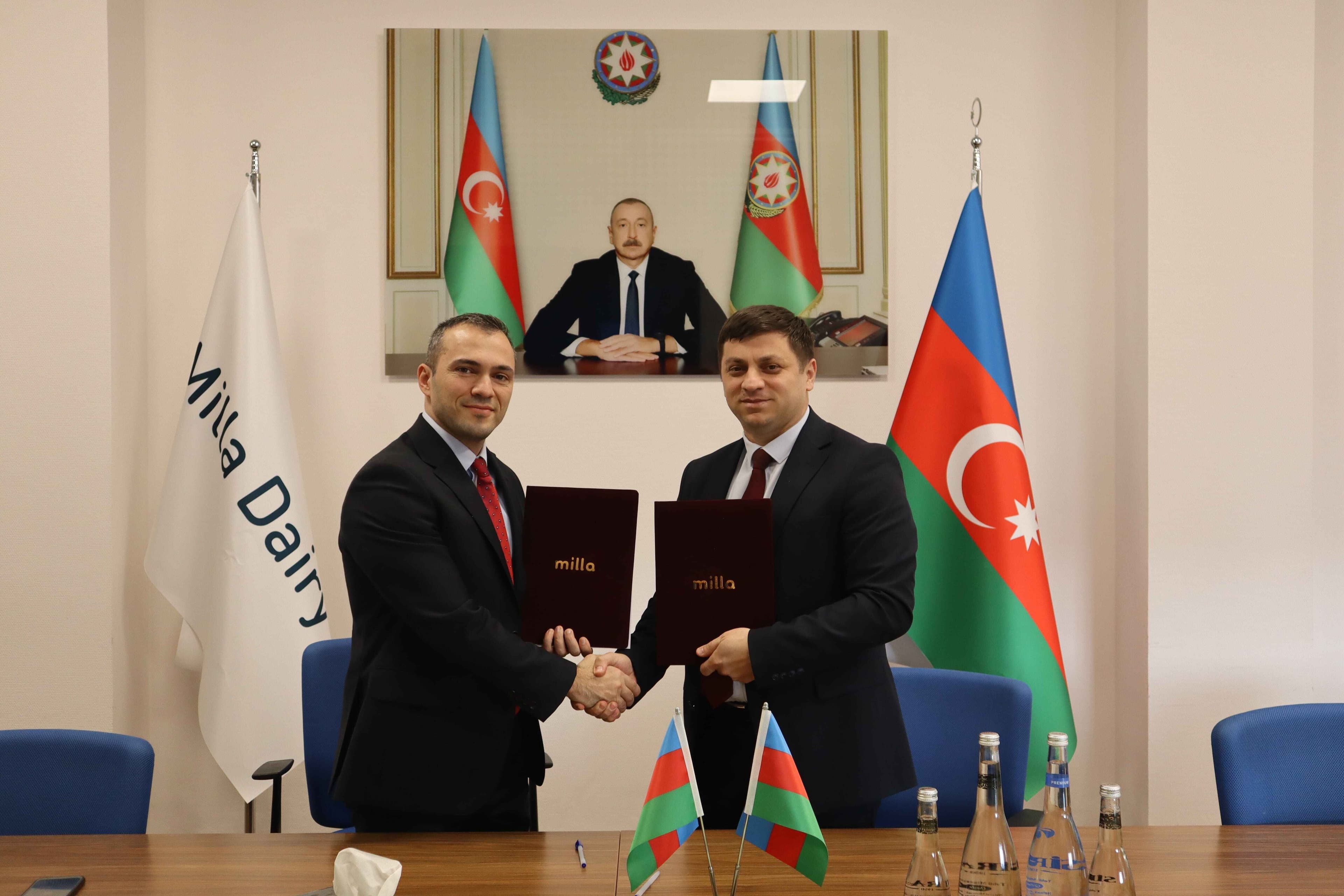 “Milla Dairy MMC” və Sənaye və İnnovasiyalar üzrə Bakı Dövlət Peşə Təhsil Mərkəzi arasında əməkdaşlıq memorandumu imzalandı.