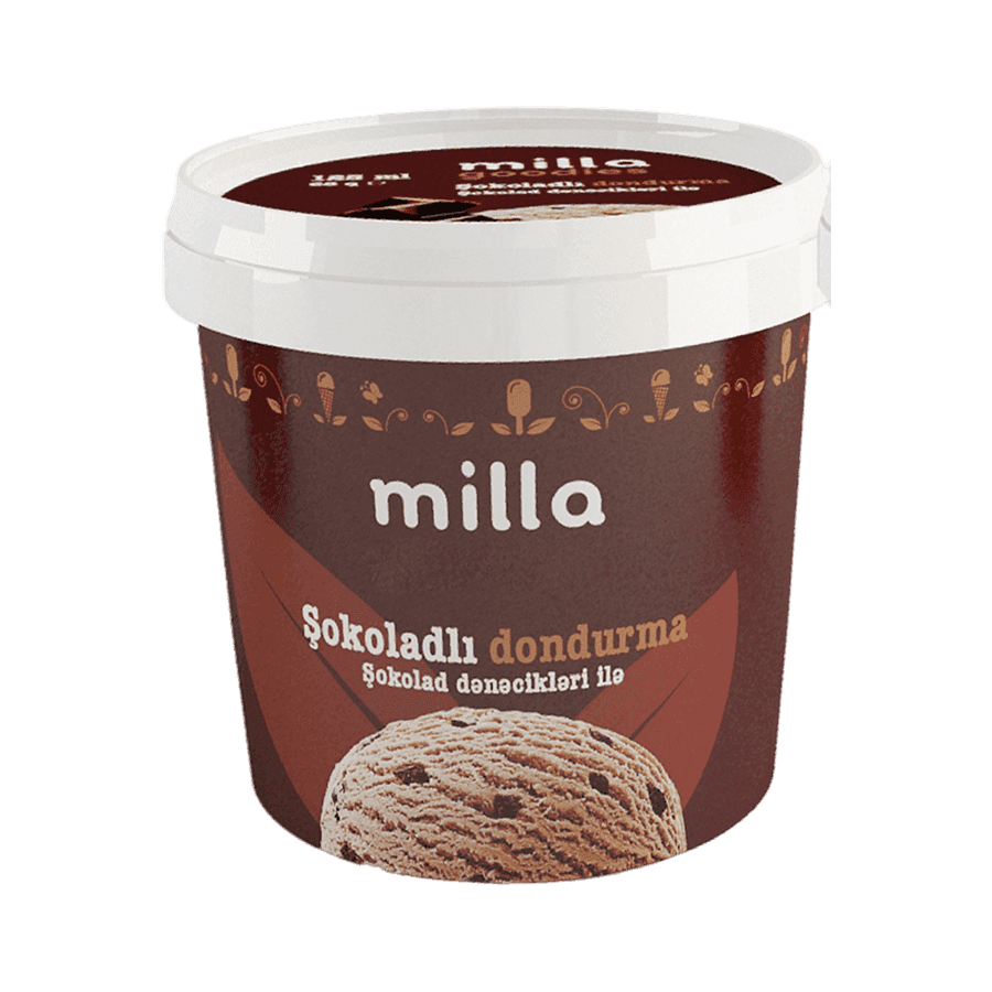 Dondurma şokoladlı 125ml
