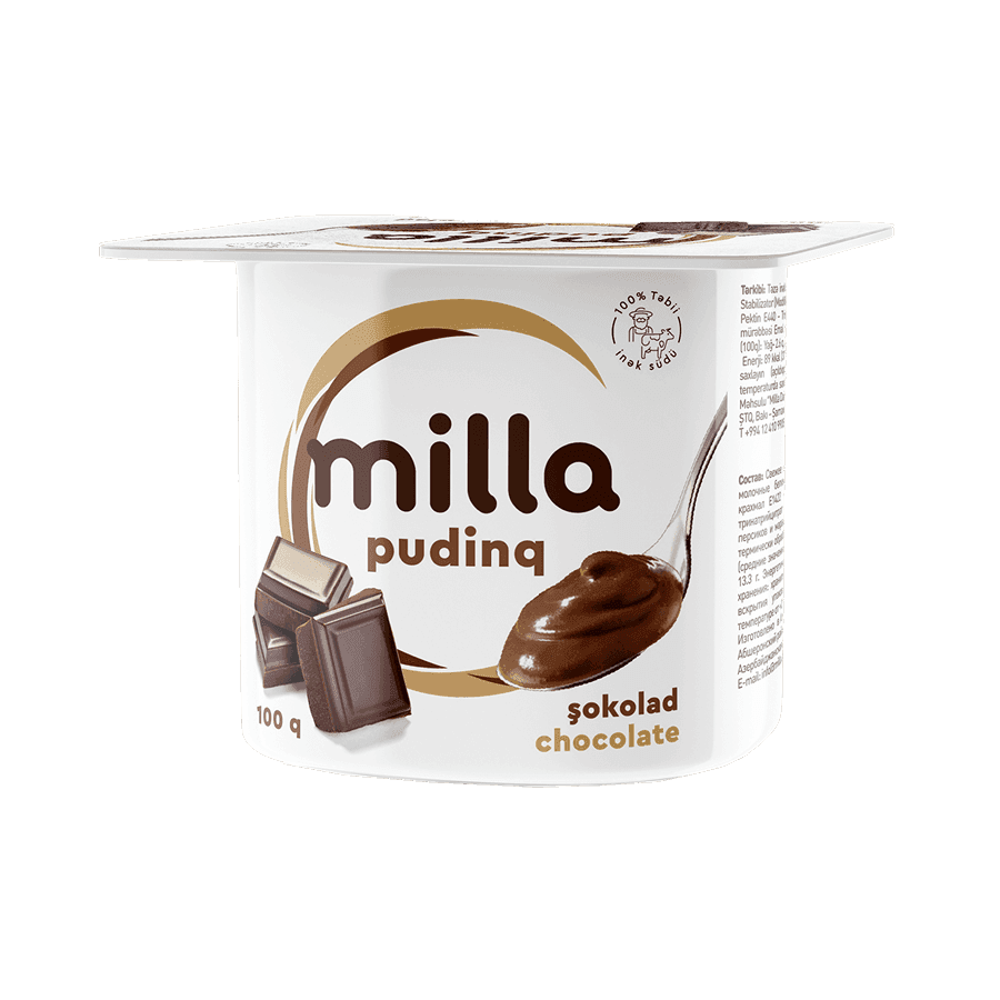Milla Pudinq Şokolad 100q