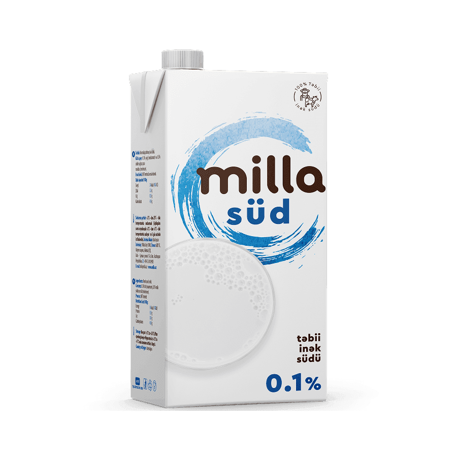 Milla UHT Süd 0.1% 1 l
