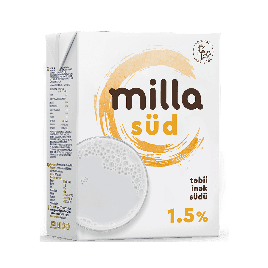 Milla UHT Süd 1.5% 200 ml