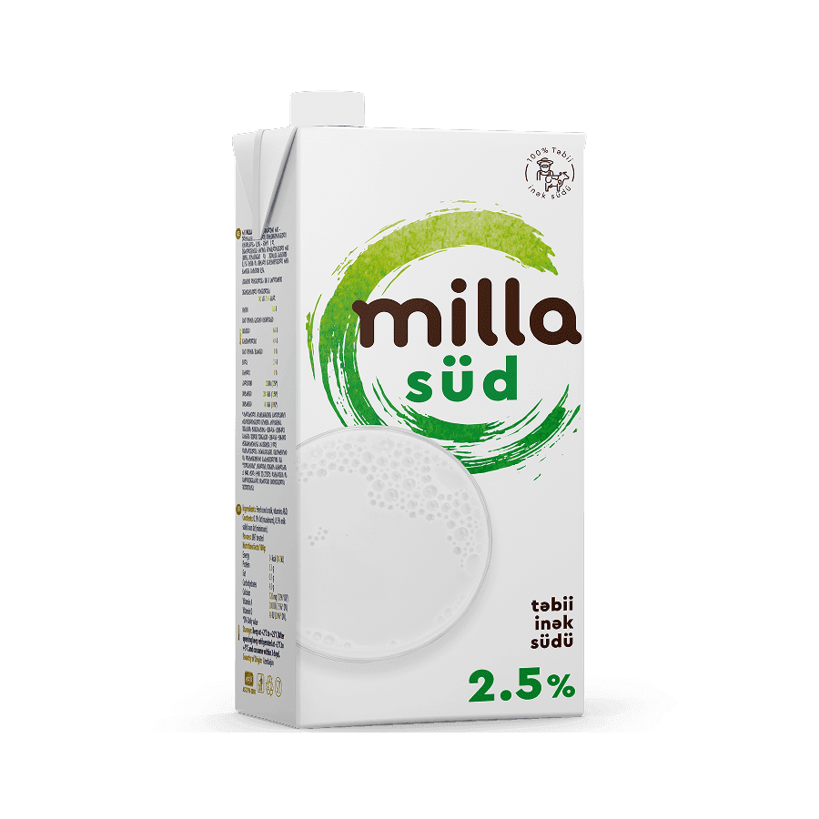 Milla UHT Süd 2.5% 1 l